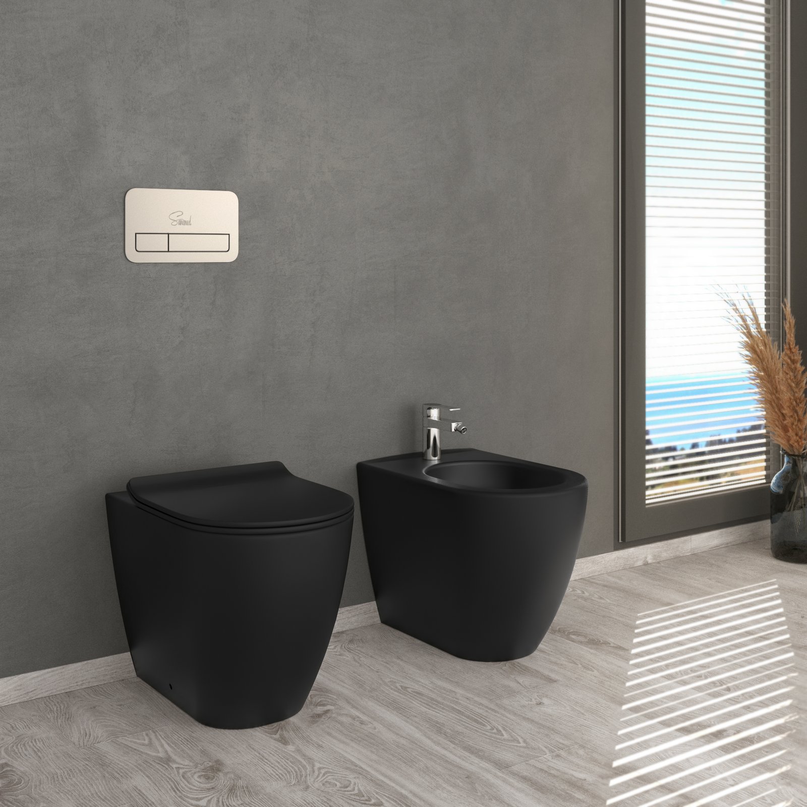 mini ambiance amsterdam btw noir mat